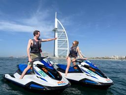 Dubaï : Jet ski jusqu'à Burj Arab-Atlantis avec photo, vidéo et glace