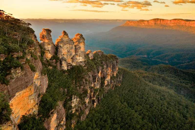 Sydney : promenade d'une journée dans le bush aux cascades et excursion d'une journée au coucher du soleil sur les Blue Mountains