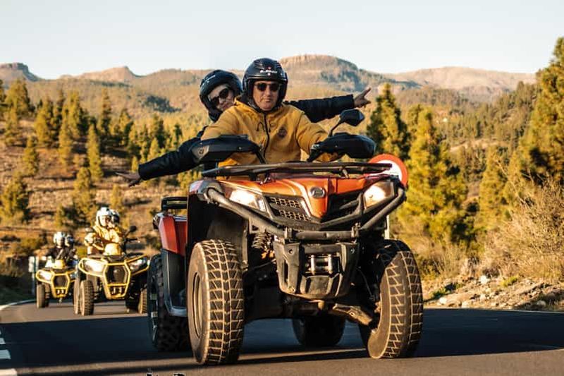 Tenerife : Circuit d'aventure en quad dans le parc national de Teide