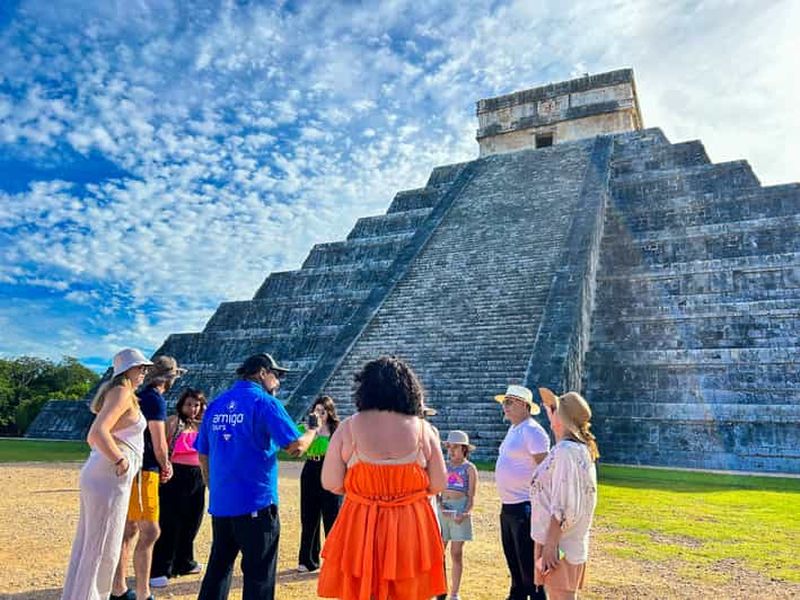 Cancun : Chichen Itza, Cenote et Valladolid avec déjeuner
