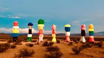 Las Vegas : Circuit Mojave, Red Rock Sign et 7 Magic Mountains