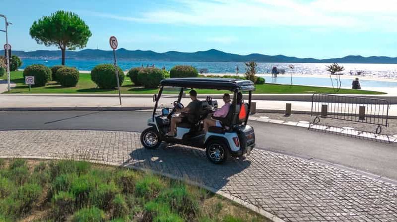 Zadar : visite de la ville en E-Mover avec l'orgue marin et la porte de la ville Foša