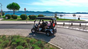 Zadar : visite de la ville en E-Mover avec l'orgue marin et la porte de la ville Foša