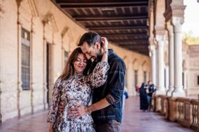 Séville : Photoshoot professionnel à la Plaza de España