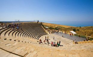 Au départ de Limassol : Visite de l'ancienne Kourion et de la ville de Paphos