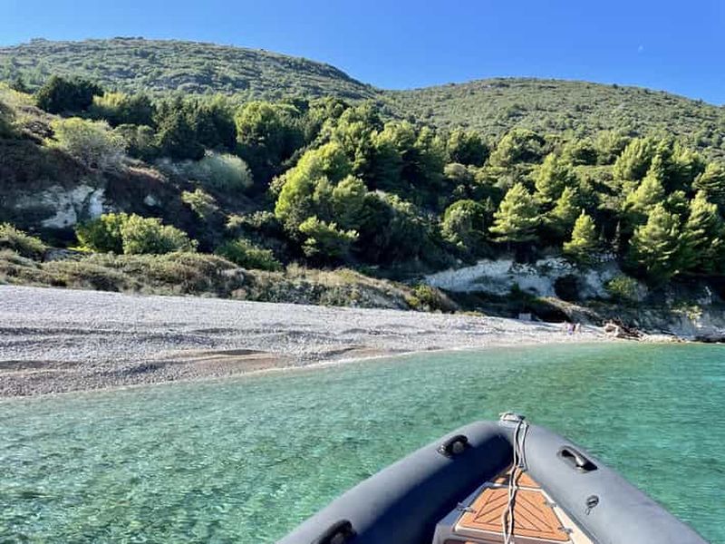 Vlorë : île de Sazan, grotte de Haxhi Ali et tour en bateau à Karaburun