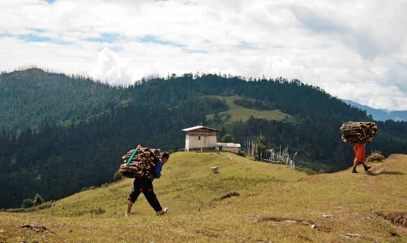 Thimphu : excursion à moto à Jele Dzong