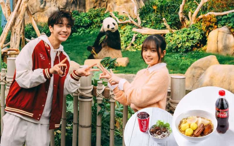 Hong Kong : billet d'entrée à Ocean Park + menu local