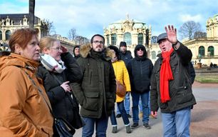 Dresde : Visite pied à pied de la ville avec musique d'orgue à la Frauenkirche