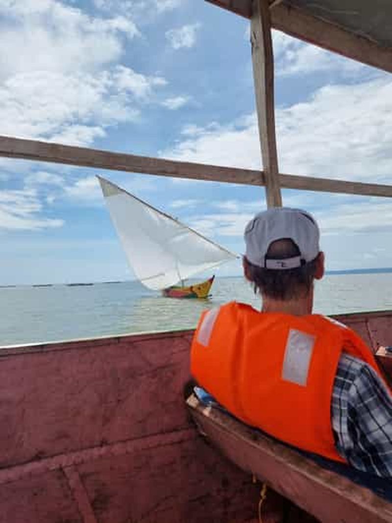 Tour en bateau sur le lac Victoria, observation des oiseaux et des hippopotames.