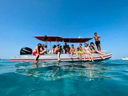 San Foca : Excursion en bateau pneumatique de groupe aux Faraglioni de Sant'Andrea