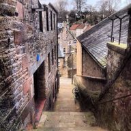 Edimbourg : Visite à pied de Dean Village et Circus Lane
