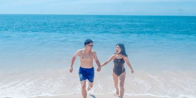 Excursion privée d'une journée à Pink Beach et dans les îles Gili du Sud-Est