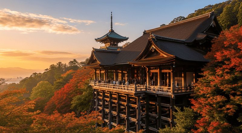 Kyoto : visite sans foule des temples Kiyomizu et Ginkaku-ji