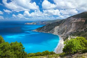 Depuis Argostoli : le lac Melissani et la plage de Myrtos
