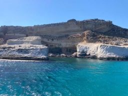 Lindos : Excursion en bateau privé avec skipper (tarif horaire)