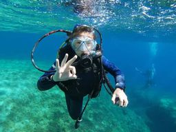 Calvi : initiation à la plongée avec un moniteur