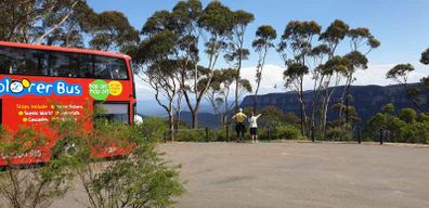 Katoomba : bus à arrêts multiples des Blue Mountains