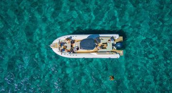 Villasimius 3,5 heures de visite du parc marin avec plongée en apnée et boissons