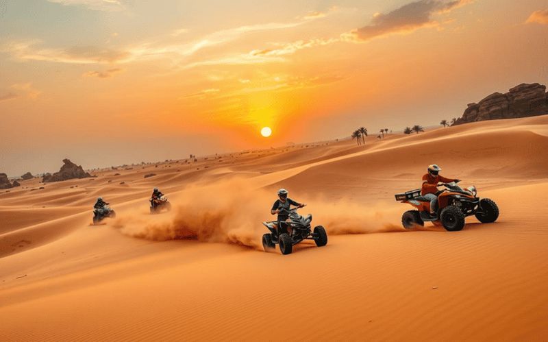 Dubaï : safari VIP dans les dunes rouges en 4x4 avec prise en charge et retour, balade à dos de chameau et dîner barbecue