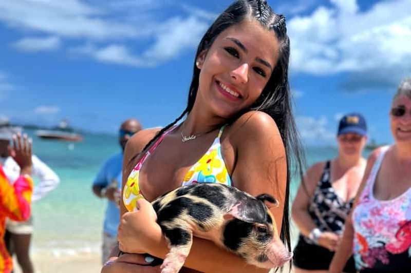 Nassau : cochons nageurs, plongée avec tuba, déjeuner et tour en bateau sur la plage
