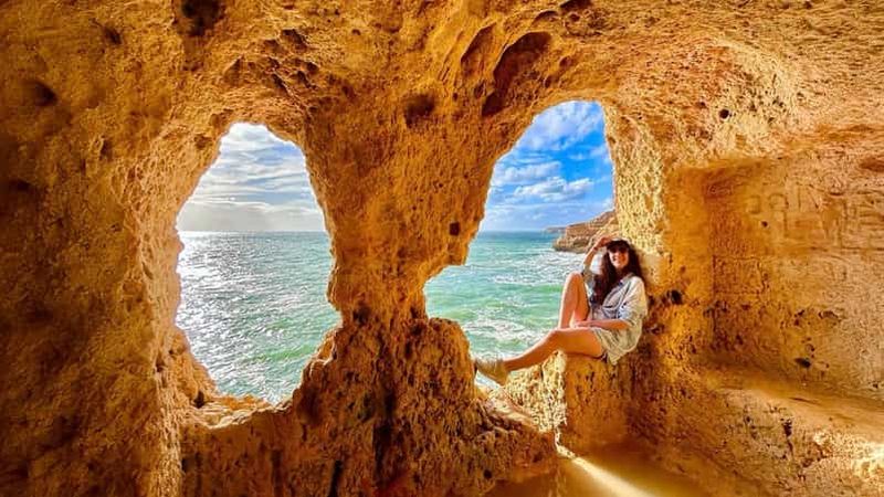 Au départ de Faro : Benagil, plage de Marinha, Algar Seco, 7 vallées...