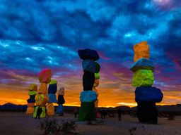 Las Vegas : excursion dans le désert aux Seven Magic Mountains