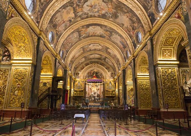 La Valette : visite guidée à pied avec la co-cathédrale Saint-Jean