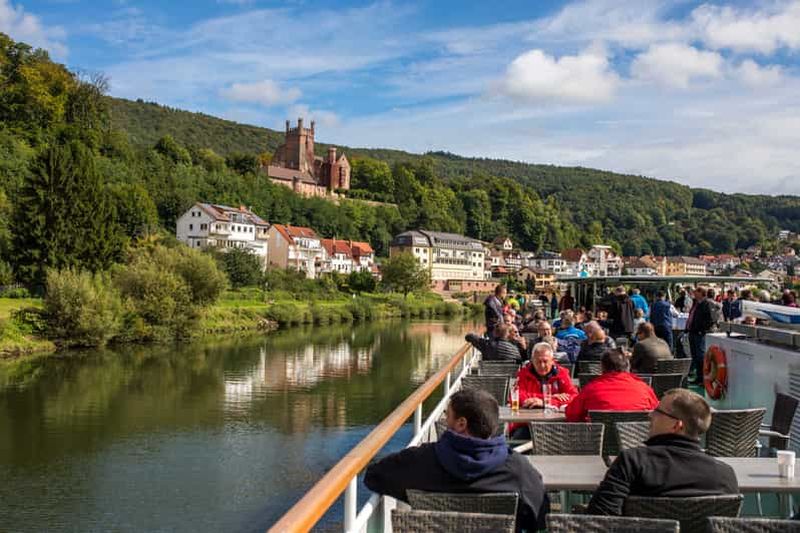 Heidelberg : excursion en bateau sur le Neckarsteinach avec boissons