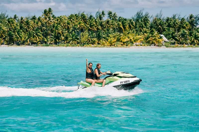 Bora Bora : Jet Ski, déjeuner et safari requins/rayons