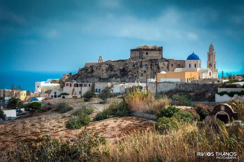 Depuis Oia et Thera : Visite guidée des villages de Santorin avec prise en charge