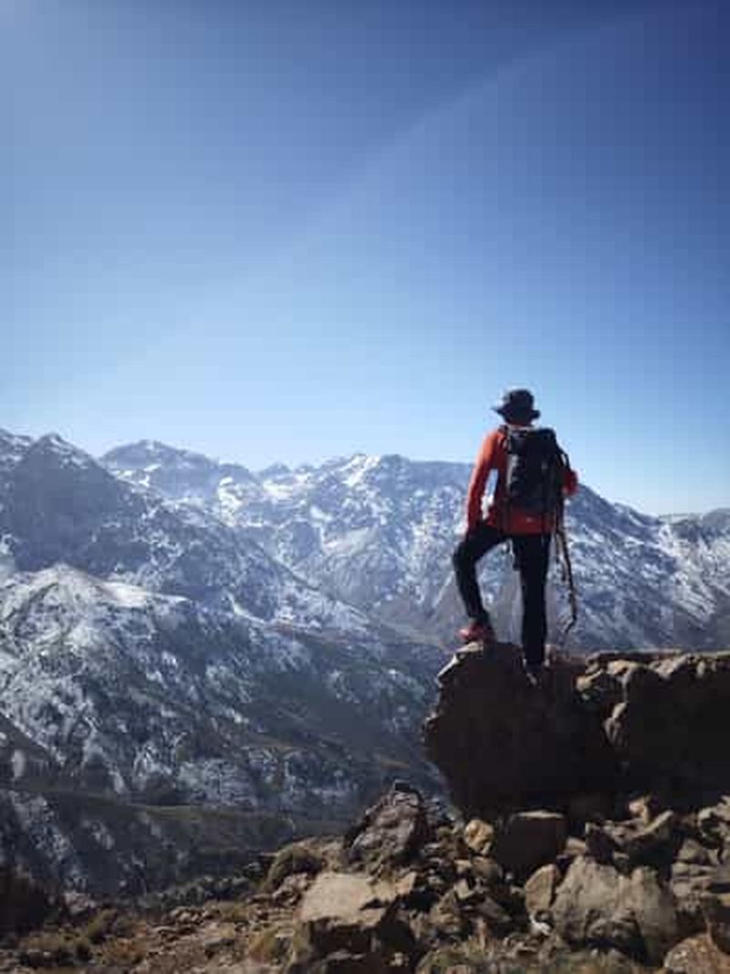 Au départ de Marrakech : Journée de randonnée et de trekking au sommet de l'Aourirt N'ouassif