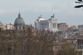 Rome : Trastevere et Gianicolo au petit matin avec expresso