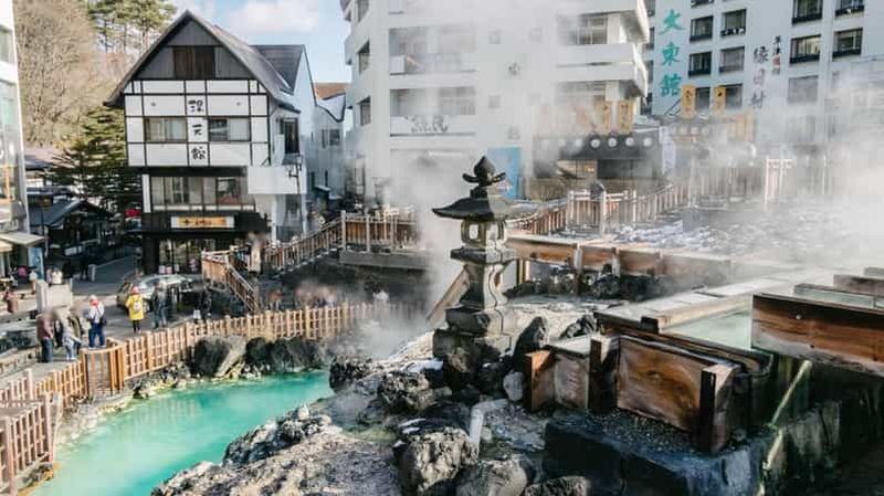 Depuis Nagano et Karuizawa : Détente à Kusatsu Onsen