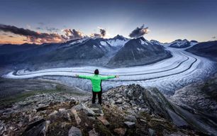 Glacier d'Aletsch : billet aller-retour en téléphérique jusqu'à Eggishorn