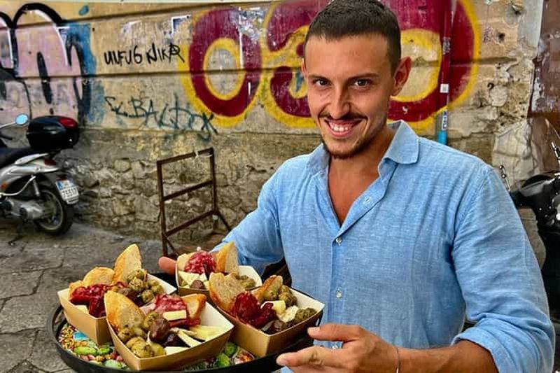 Palerme : visite culinaire avec plus de 10 dégustations, arancini, cannoli et plus encore