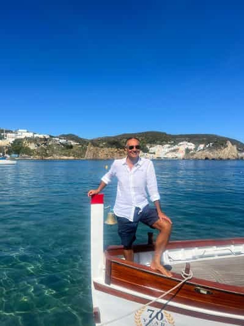 Île de Ponza - excursion en bateau d’époque « Zannone 1954 »