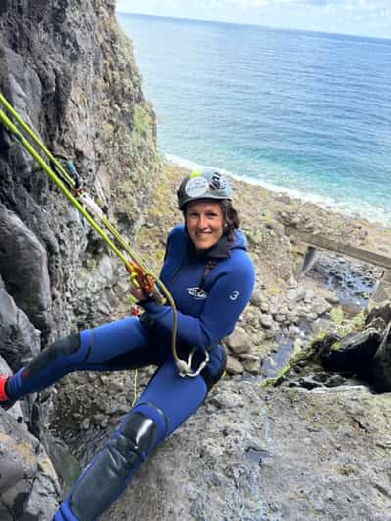 Canyoning à Madère pour débutants Ribeira Funda Niveau 3