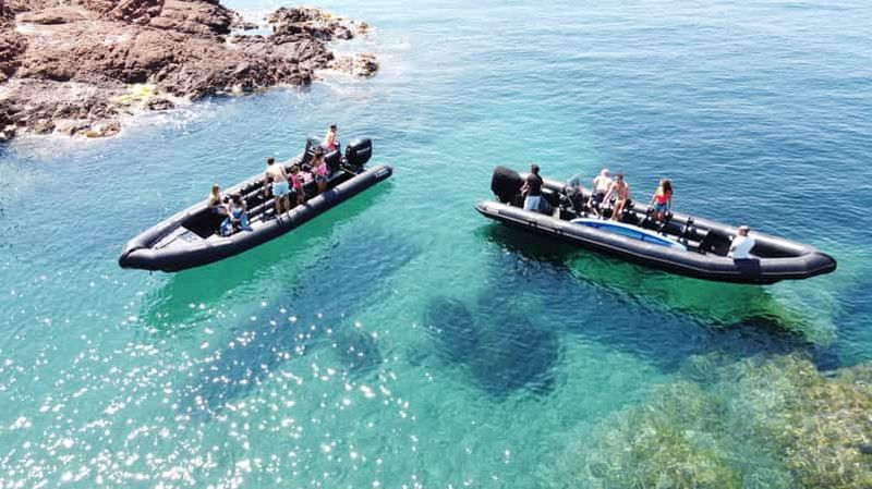 Cannes : Excursion en bateau de 2,5 heures dans les Calanques de l'Esterel
