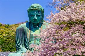 Tokyo : excursion à Kamakura et Enoshima en train, Grand Bouddha