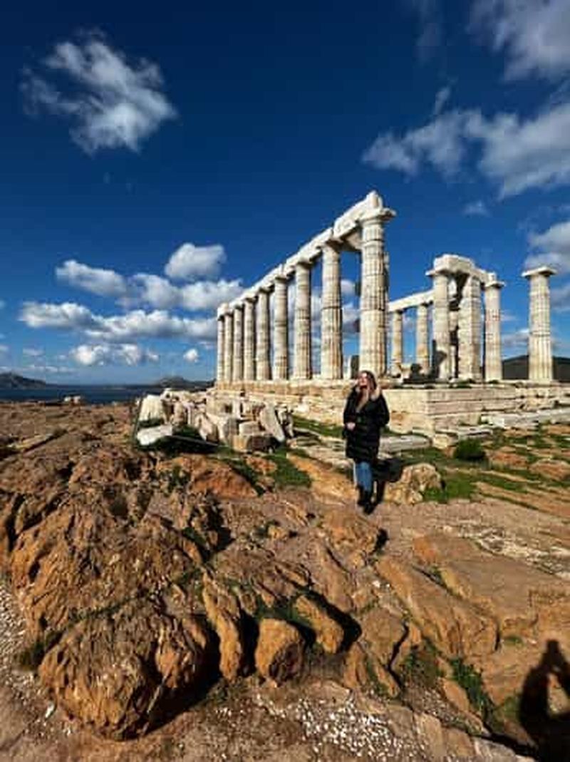 Athènes : Temple de Poséidon à Sounion, excursion sur la Riviera athénienne, baignade