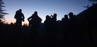Promenade nocturne dans le parc national du Mercantour