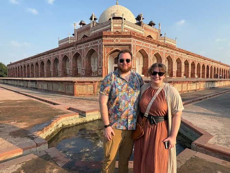 Delhi : visite de la tombe de Humayun avec transfert et coupe-file