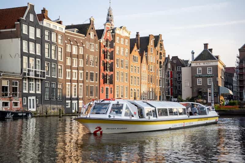 Amsterdam : croisière sur les canaux avec stroopwafel néerlandais gratuit
