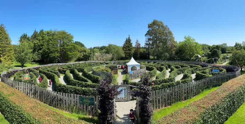 Wicklow : Ferme Greenan, musées et labyrinthe avec alimentation des animaux