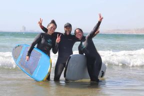 Agadir : leçon de surf pour débutants (équipement inclus)