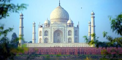 Depuis Mumbai : Visite du Taj Mahal et du Fort d'Agra avec vol le même jour