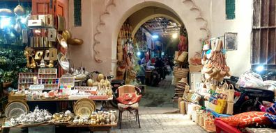 Marrakech : Expérience d'achat dans un souk d'artisanat avec un local