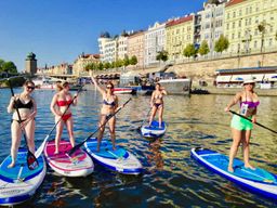 Prague : 2 heures de paddle board dans le centre ville