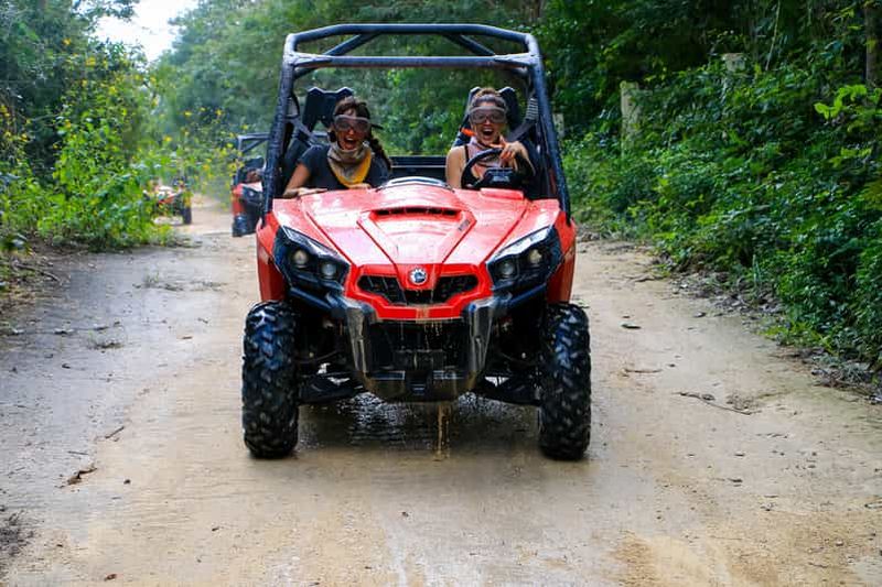 Playa del Carmen : Excursion en buggy sur la Riviera Maya avec baignade dans un cénote